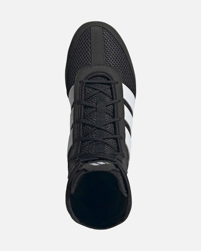 Botas de boxeo Adidas Box Hog Wide – Negro/Blanco