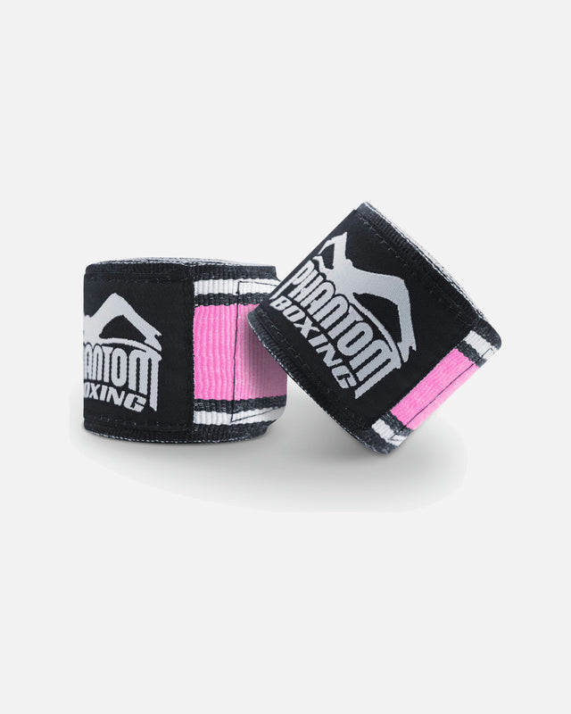 Bandaże bokserskie Phantom Athletics MT-Pro – Różowe