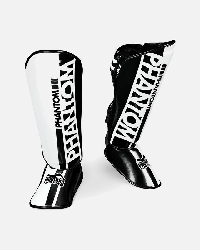 Espinilleras Phantom Athletics APEX Striking – Blanco