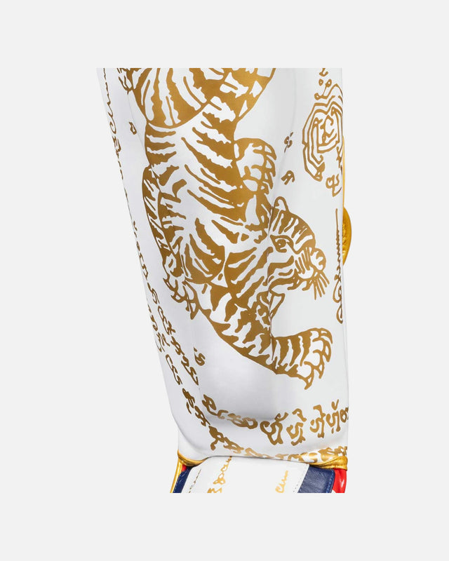 Phantom Athletics Benskydd Muay Thai – Vit/Guld