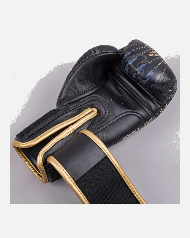 Guantoni da boxe 8 WEAPONS Three Elephants 2.0 – Nero/Oro