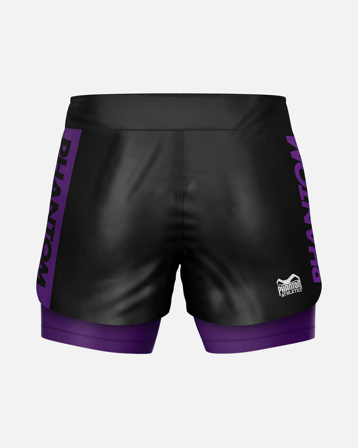 Phantom Athletics Compressie Shorts Fusion-R 2in1 Ranked - Paars