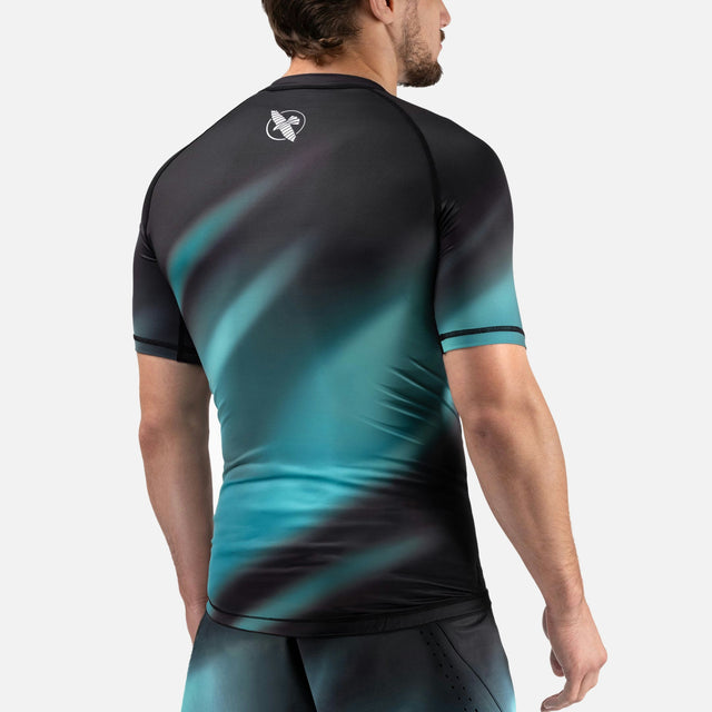 Hayabusa Rashguard Apex Nova Kurzarm – Türkis