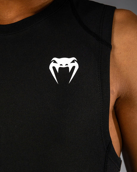 Camiseta de tirantes de compresión Venum Elite Niños – Negro