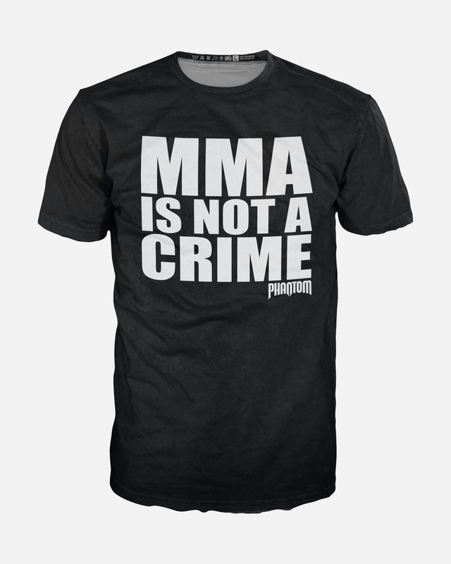 Triko Phantom Athletics EVO MMA Is Not A Crime – Černé