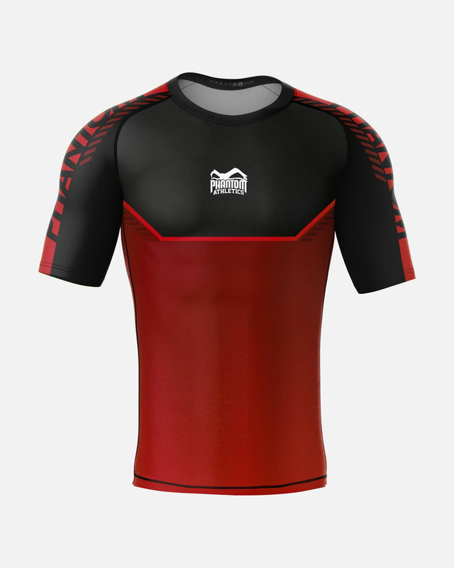 Phantom Athletics Rashguard EVO Apex Korte Mouwen – Blå