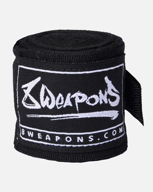 Ligaduras de boxe 8 WEAPONS – Preto