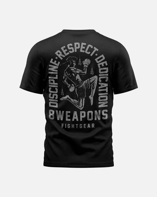 T-shirt 8 WEAPONS Tombstone – Nero