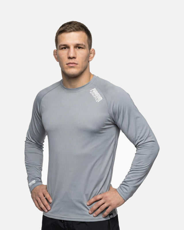 T-shirt da allenamento Phantom Athletics Tactic Maniche Lunghe - Grigio