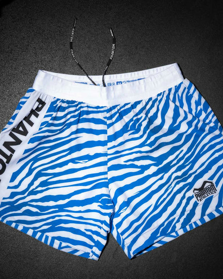 Phantom Athletics MMA Shorts Fusion - Blue Tiger