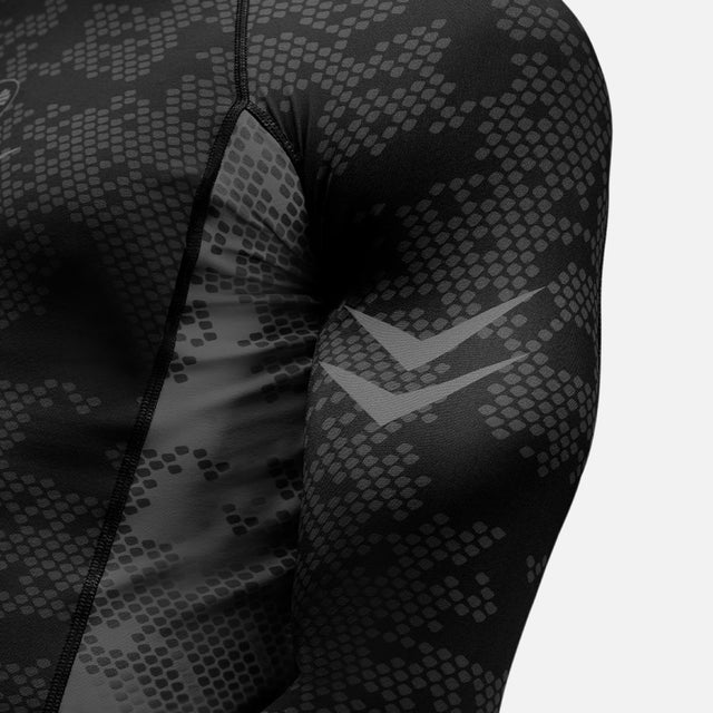 Rashguard Hayabusa Ranked Mâneci Lungi – Negru