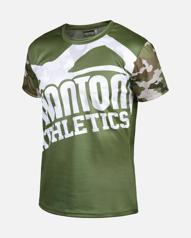 T-shirt d'entraînement Phantom Athletics EVO Warfare – Désert Camo