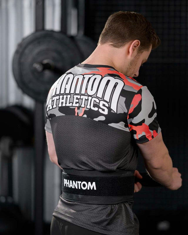 Phantom Athletics Trainingsshirt EVO Camo - Rood