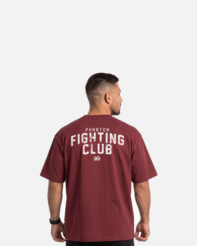 Koszulka Phantom Athletics T-Shirt FIGHTING CLUB Oversize Heavy – Bordeaux