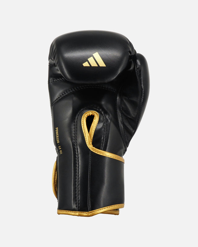 Adidas Boxhandschuhe Power 100 – Schwarz/Gold