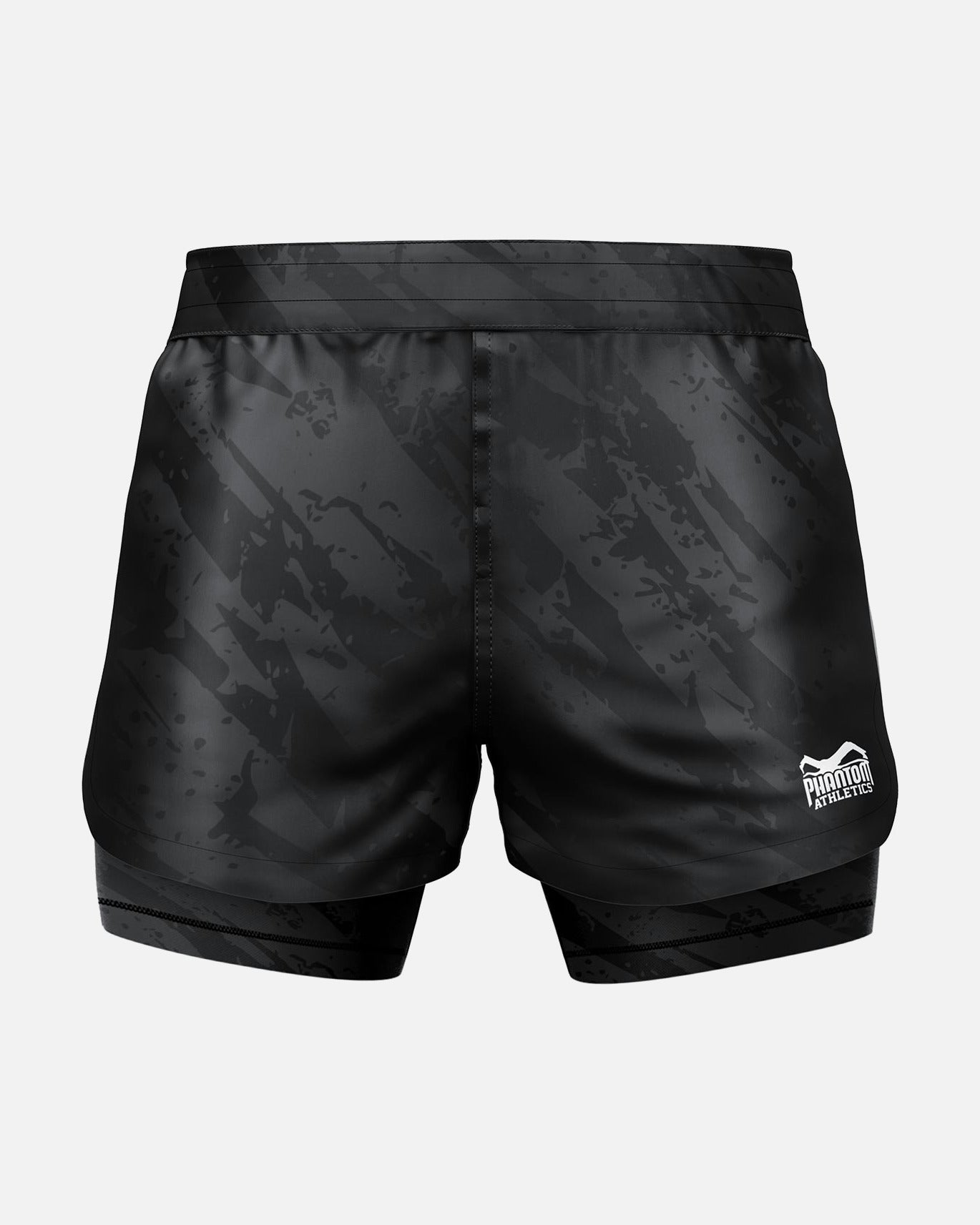 Pantaloncini MMA Phantom Athletics Fusion 2in1 Camo Tiger – Grigio