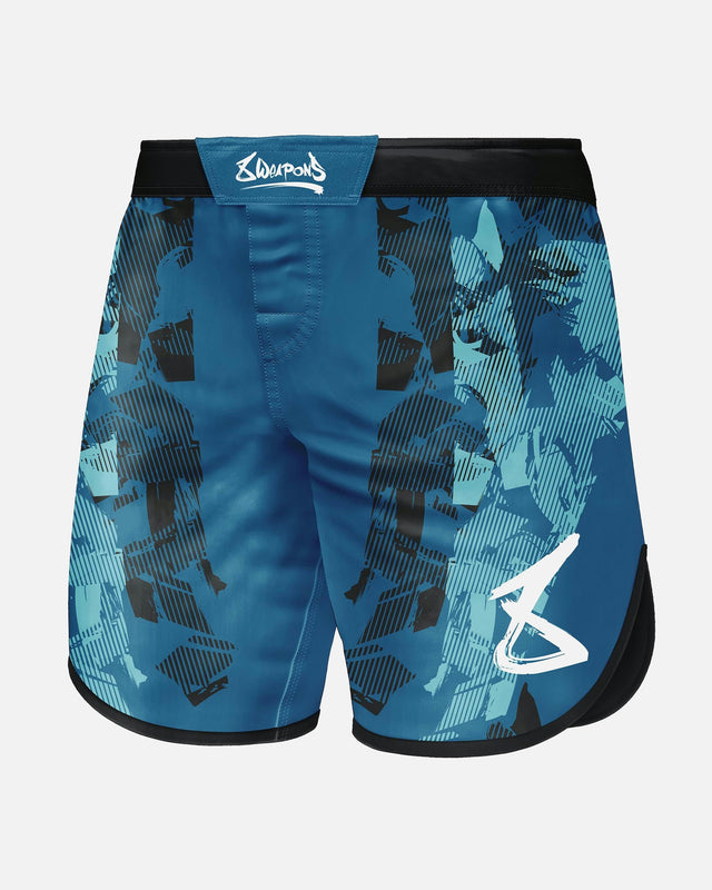 Pantalones de MMA 8 WEAPONS Hit 2.0 – Azul marino/Negro