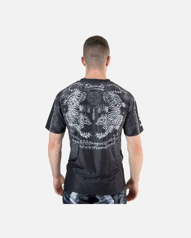 8 WEAPONS T-Shirt Functional – Schwarz/Grau