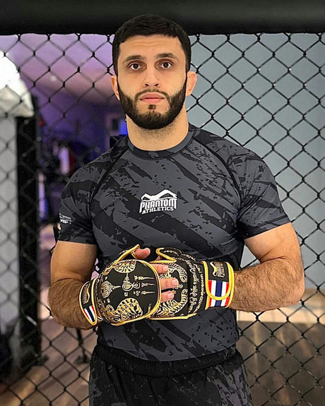 Phantom Athletics MMA Handschoenen Sparring Muay Thai - Zwart/Goud