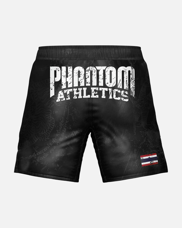 Phantom Athletics Muay Thai Shorts EVO - Zwart/Grijs
