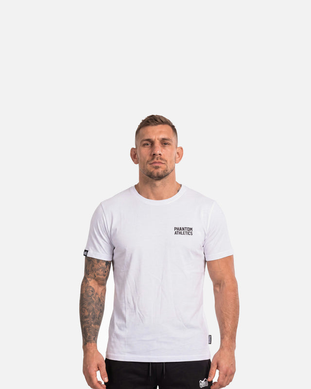 T-shirt Phantom Athletics Serpent – Branco