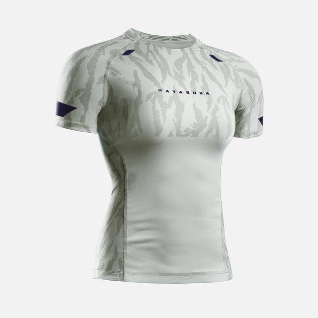 Hayabusa Rashguard Apex Vantage Korta Ärmar Dam - Beige