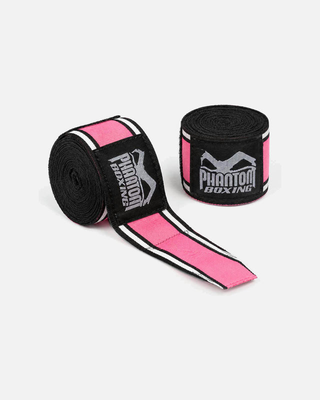 Bandaże bokserskie Phantom Athletics MT-Pro – Różowe