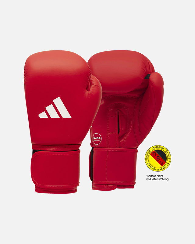 Boxerské rukavice Adidas IBA – Červené