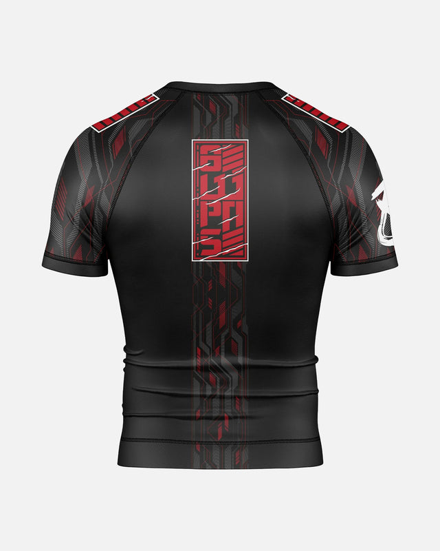 Rashguard 8 WEAPONS Samurai 2.0 – Preto/Vermelho