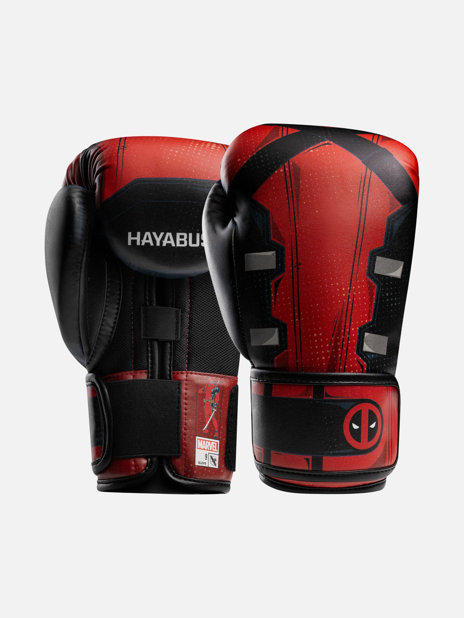 Boxerské rukavice Hayabusa x Marvel Deadpool – Červené/Černé