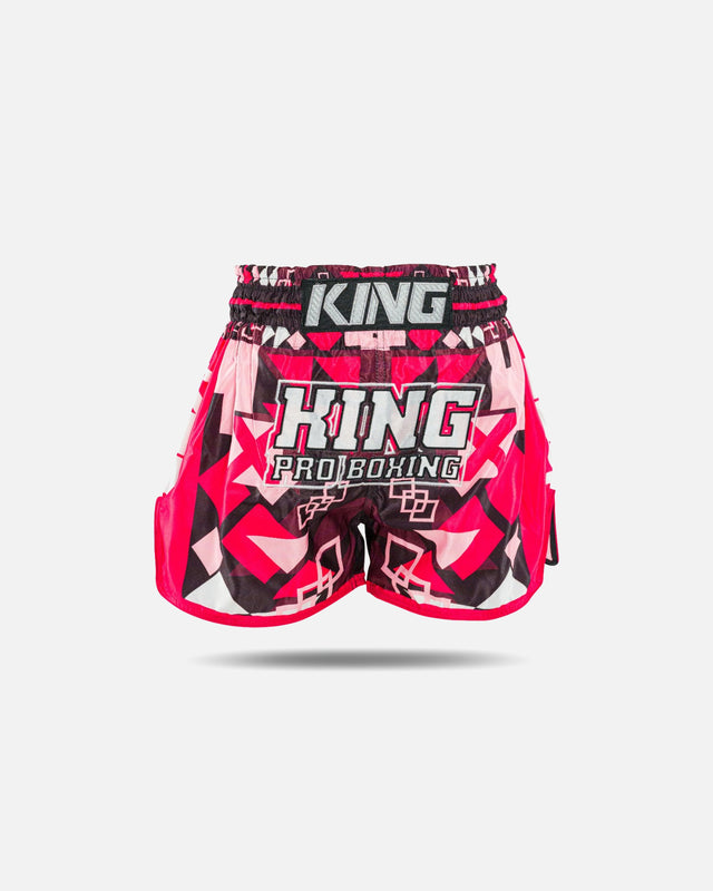 Pantaloni scurți Muay Thai King Pro Boxing Abstract