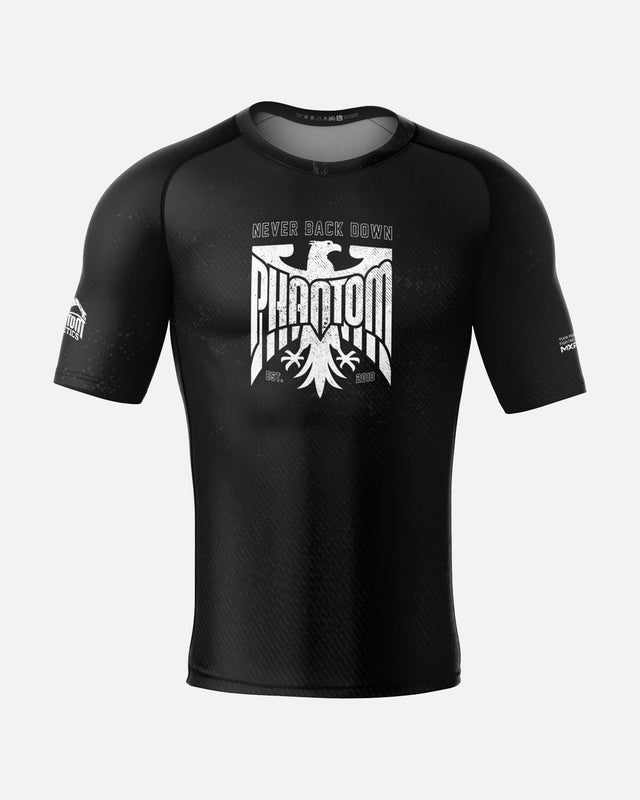 Phantom Athletics Rashguard Germany Eagle Korte Mouwen - Zwart