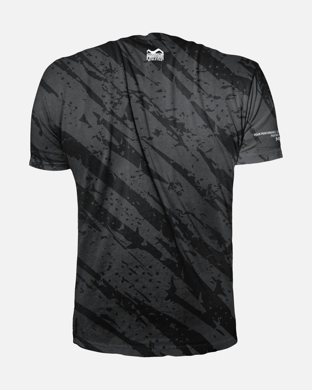 Camiseta de entrenamiento Phantom Athletics EVO Camo Tiger – Gris