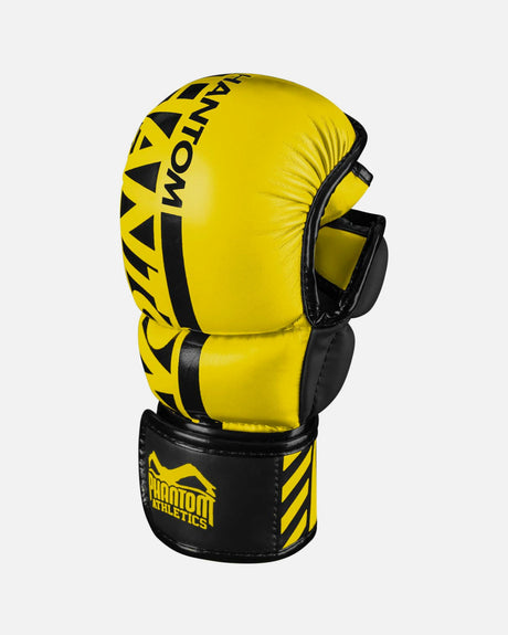 Mănuși MMA Phantom Athletics APEX – Galben Neon