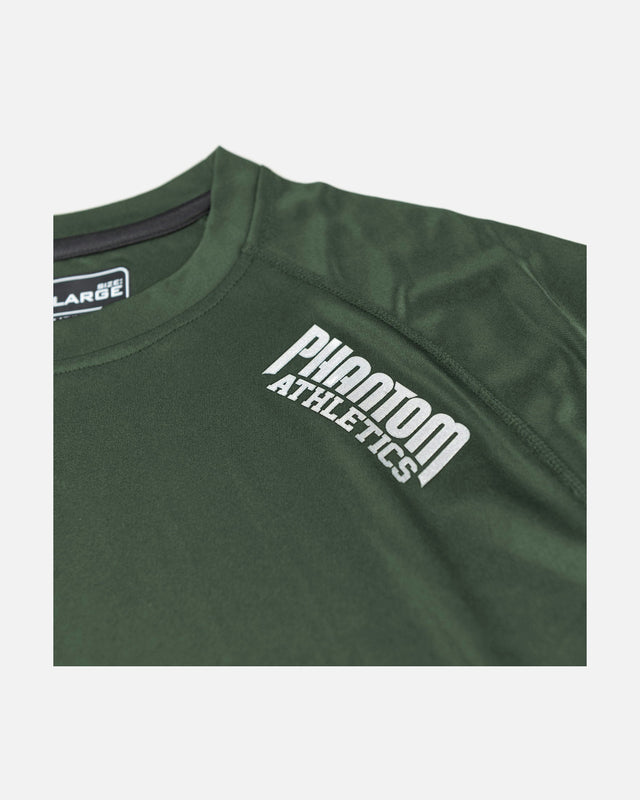 Phantom Athletics Trainingsshirt Tactic Korte Mouwen - Grøn