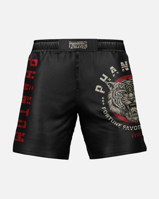 Phantom Athletics MMA-shorts EVO Tiger Unit – Svart/Tiger