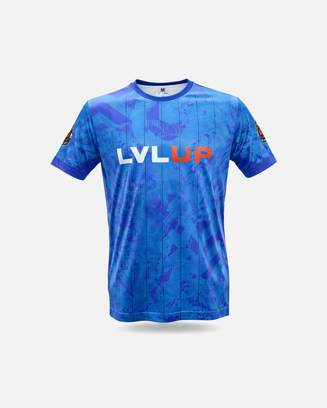 LVL UP T-Shirt Stadium Tee – Blau