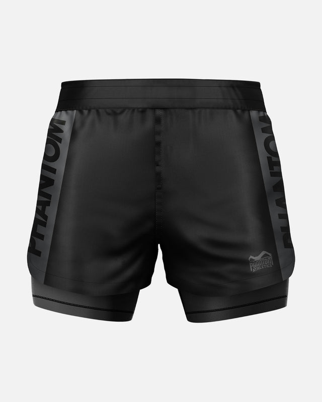 Phantom Athletics MMA-shorts Fusion 2in1 Apex – Sort