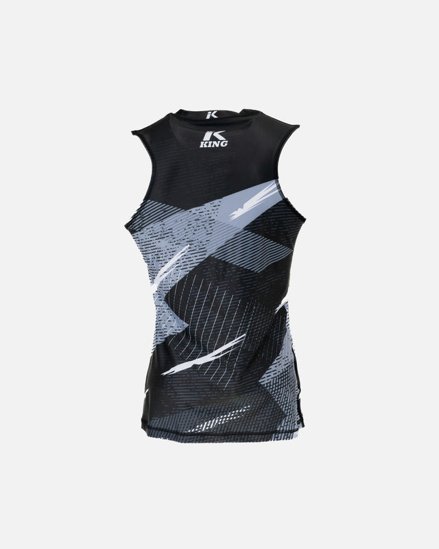 Rashguard King Pro Boxing Shadow 1 da donna – Nero