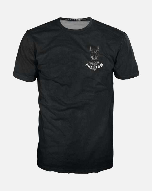 Camiseta de entrenamiento Phantom Athletics EVO Dobermann – Negro