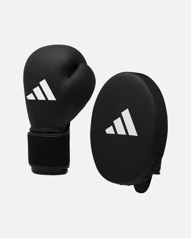 Adidas Bokshandschoenen Kit 2 - Zwart/Wit