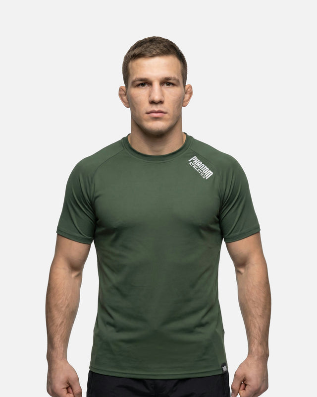 Phantom Athletics Trainingsshirt Tactic Korte Mouwen - Grøn