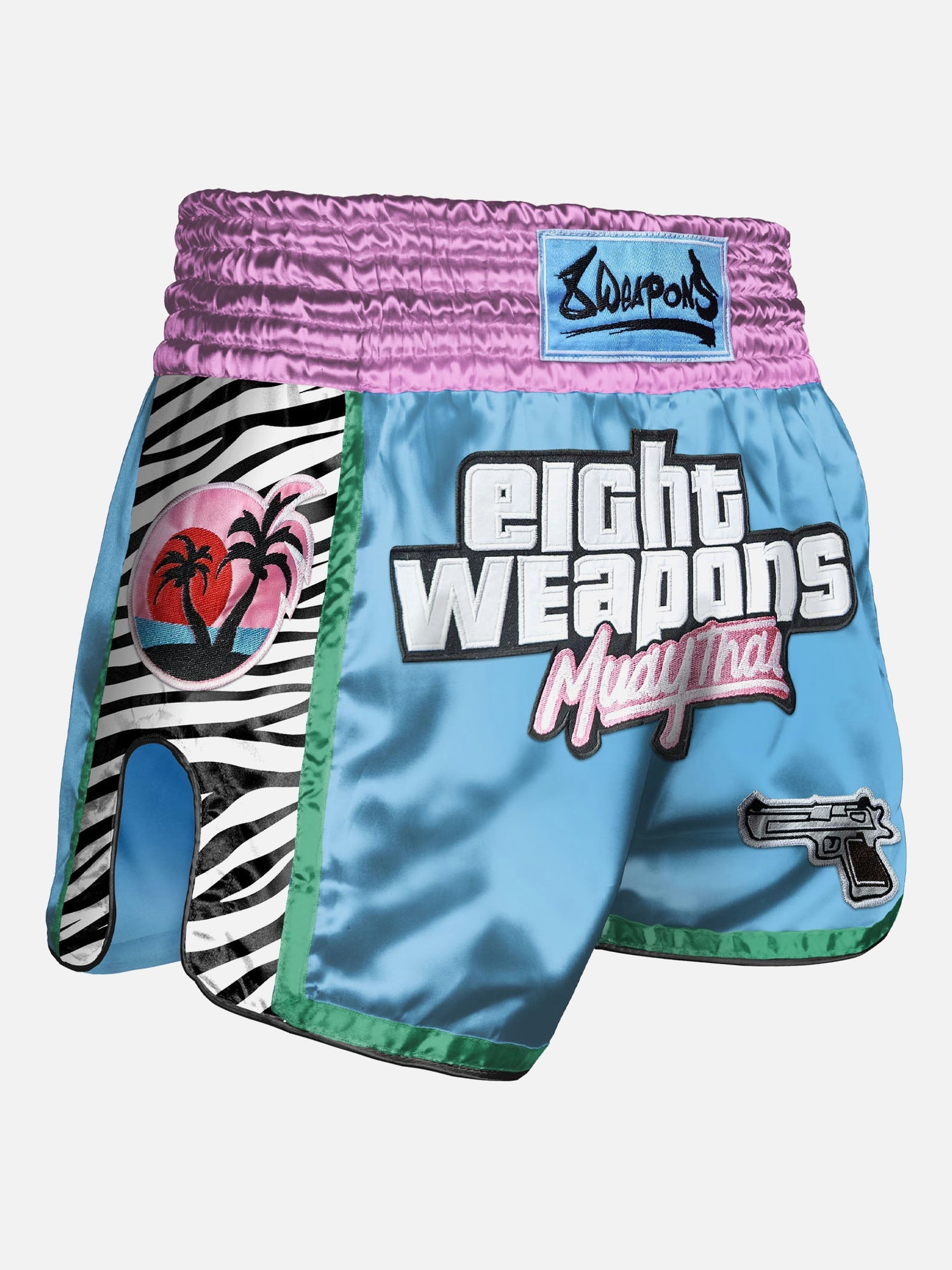 Calções de Muay Thai 8 WEAPONS Miami Thai – Miami