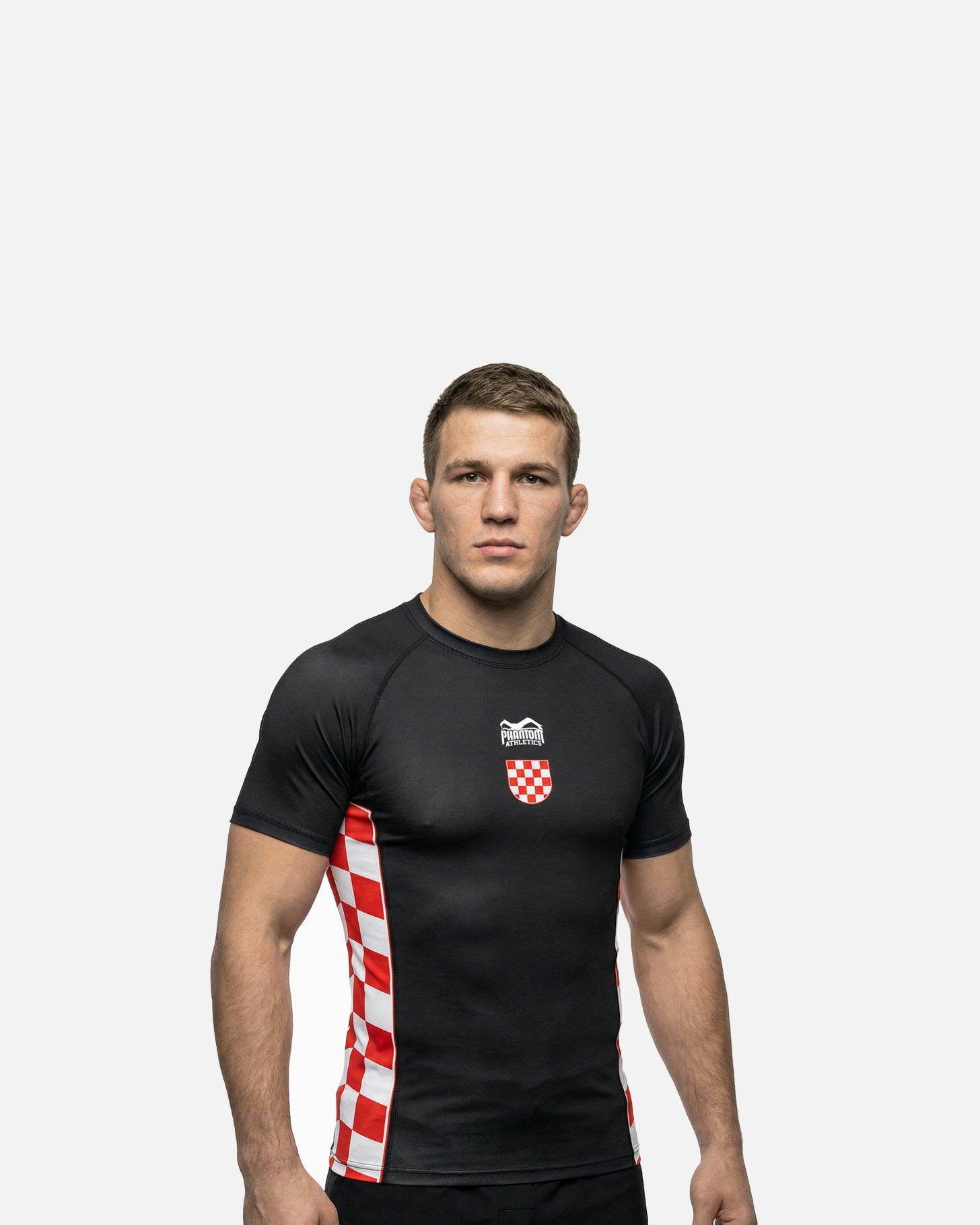 Phantom Athletics Rashguard Team Croatia – Svart