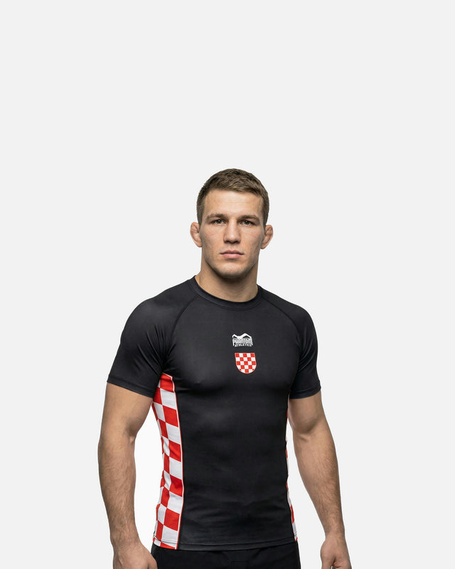 Phantom Athletics Rashguard Team Croatia – Svart