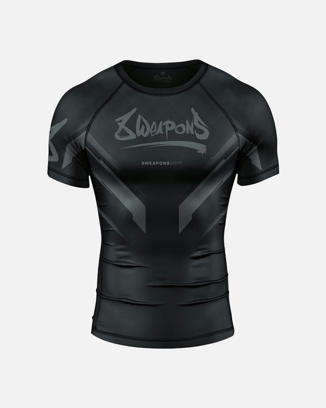 Rashguard 8 WEAPONS Shift – Preto Mate