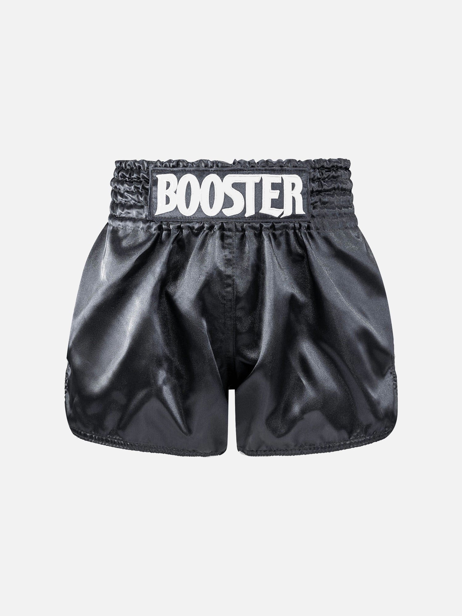 Pantaloncini Muay Thai Booster Plain V2 – Nero