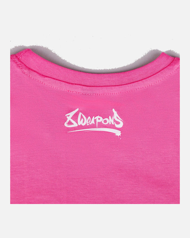 T-shirt 8 WEAPONS Criança – Cor-de-rosa