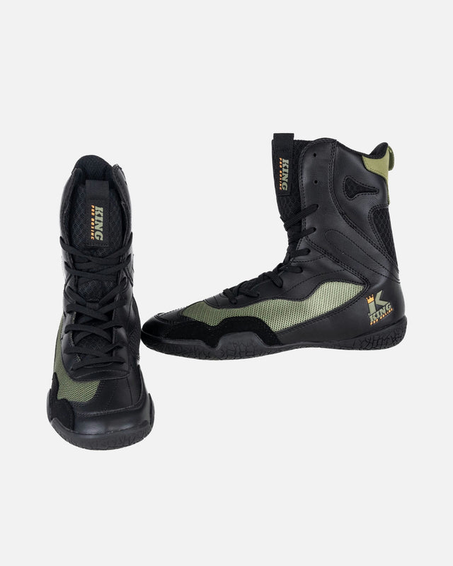 King Pro Boxing Boxschuhe Apex Pro – Schwarz