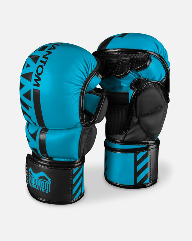 Rękawice MMA Phantom Athletics APEX – Neon Niebieski